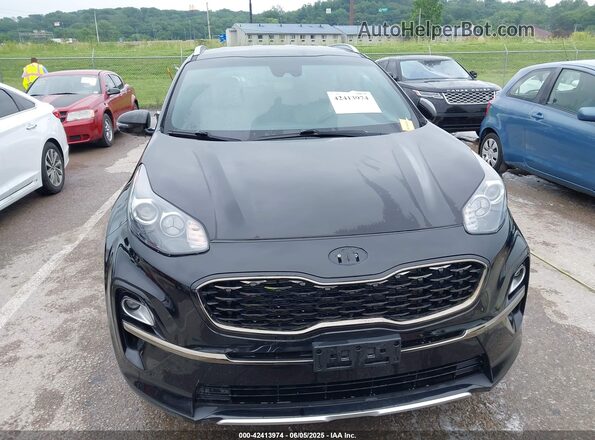 KNDP63AC4L7708481 2020 KIA SPORTAGE Черный Вид панели приборов