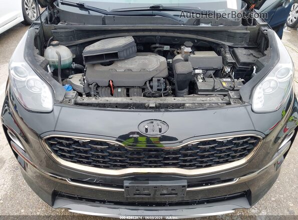 KNDP63AC4L7708481 2020 KIA SPORTAGE Черный Вид сзади
