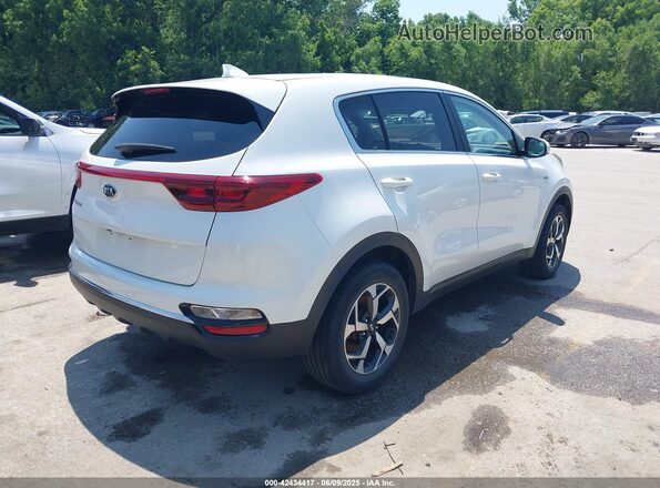 KNDPMCAC1M7932928 2021 KIA SPORTAGE White Հետևի աջ
