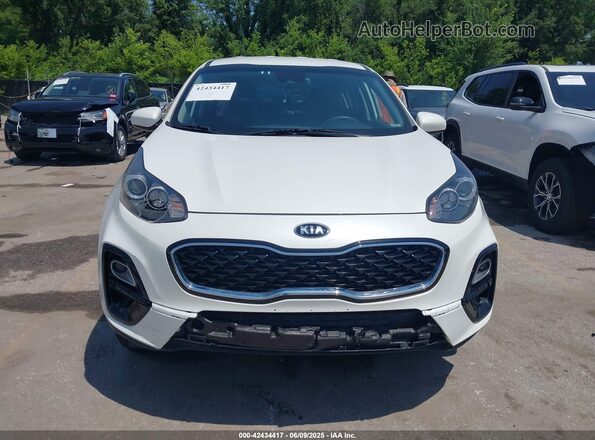KNDPMCAC1M7932928 2021 KIA SPORTAGE White Սարքավորումների վահանակի տեսք