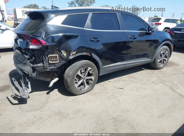 KNDPVCAG2P7030115 2023 KIA SPORTAGE HYBRID Black უკანა მარჯვენა