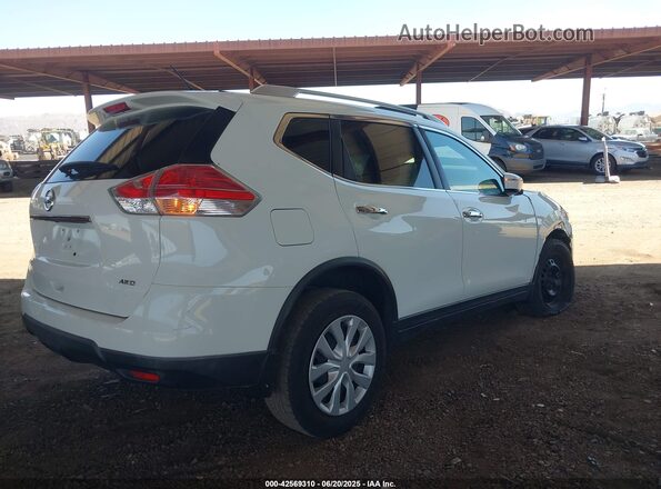 KNMAT2MV7GP724153 2016 NISSAN ROGUE White Rear right