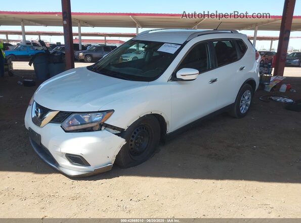 KNMAT2MV7GP724153 2016 NISSAN ROGUE White Front left