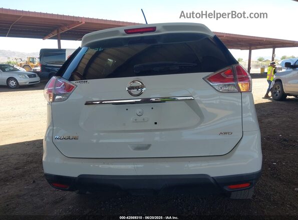 KNMAT2MV7GP724153 2016 NISSAN ROGUE White 