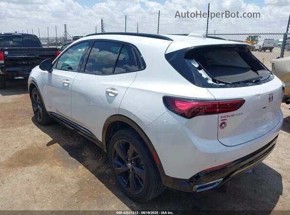 LRBFZPE41RD069692 2024 BUICK ENVISION White Rear left