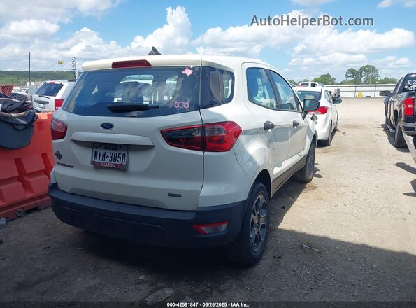 MAJ3S2FE2LC388511 2020 FORD ECOSPORT White Rear right