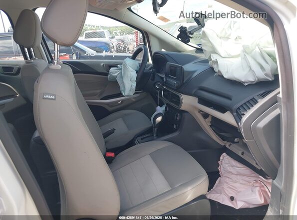 MAJ3S2FE2LC388511 2020 FORD ECOSPORT White Front interior view