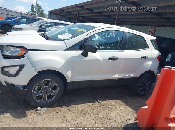 MAJ3S2FE2LC388511 2020 FORD ECOSPORT White 360 interior view