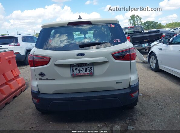 MAJ3S2FE2LC388511 2020 FORD ECOSPORT White 