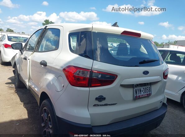 MAJ3S2FE2LC388511 2020 FORD ECOSPORT White Rear left