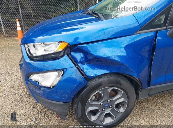 MAJ3S2FEXLC367325 2020 FORD ECOSPORT Blue Widok z przodu
