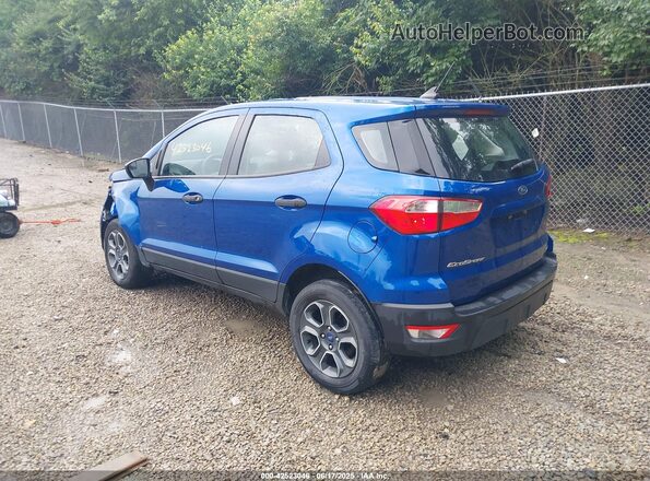 MAJ3S2FEXLC367325 2020 FORD ECOSPORT Blue Tył lewy
