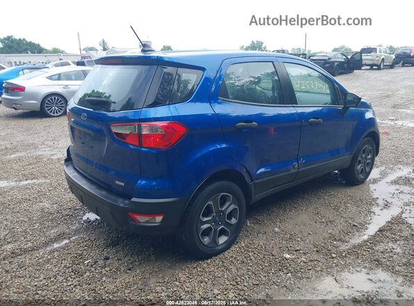 MAJ3S2FEXLC367325 2020 FORD ECOSPORT Blue Tył prawy