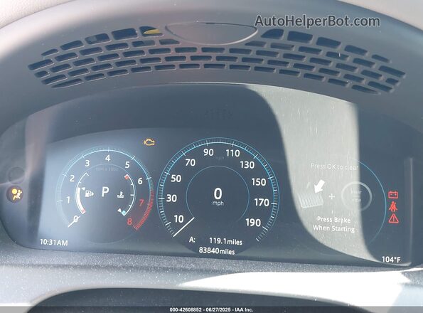 SAJWA1CE3GMV97203 2016 JAGUAR XJ Синий Вид задних сидений