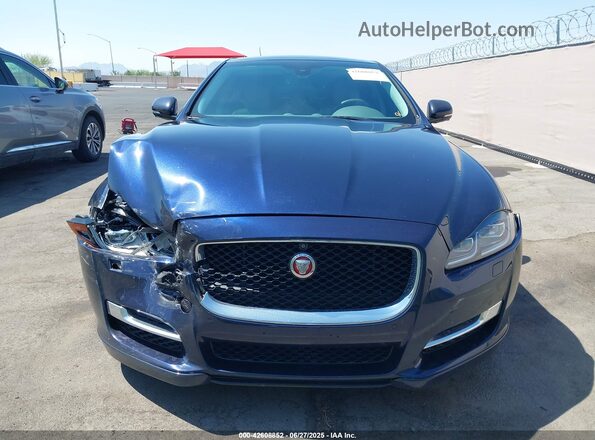 SAJWA1CE3GMV97203 2016 JAGUAR XJ Синий Вид щитка приборов
