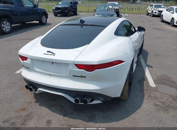 SAJWJ6DL7HMK35614 2017 JAGUAR F-TYPE White უკანა მარჯვენა