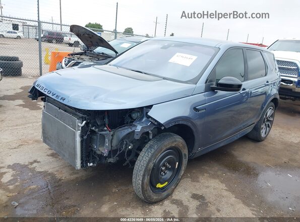 SALCL2FX1LH854658 2020 LAND ROVER DISCOVERY SPORT Light Blue წინა მარცხენა ხედი სამი მეოთხედიდან