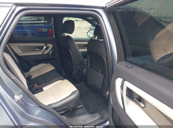 SALCL2FX1LH854658 2020 LAND ROVER DISCOVERY SPORT Light Blue VIN კოდის სტიკერის ხედი