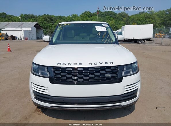 SALGS2RU3lA402726 2020 LAND ROVER RANGE ROVER White Սարքավորումների վահանակի տեսք