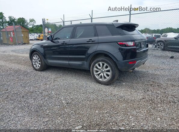 SALVP2BG1HH192445 2017 LAND ROVER RANGE ROVER EVOQUE Black Հետևի ձախ