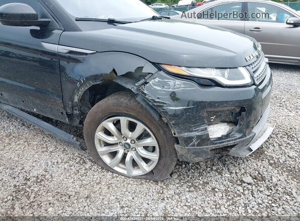 SALVP2BG1HH192445 2017 LAND ROVER RANGE ROVER EVOQUE Black Դիմացի տեսք