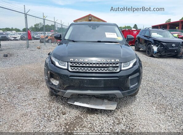 SALVP2BG1HH192445 2017 LAND ROVER RANGE ROVER EVOQUE Black Սարքավորումների վահանակի տեսք