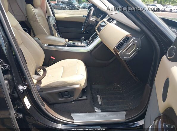 SALWR2SUXLA719128 2020 LAND ROVER RANGE ROVER SPORT Black წინა სალონის ხედი