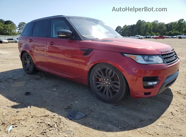SALWV2FV5HA175742 2017 LAND ROVER RANGE Бордовый Передняя правая четверть