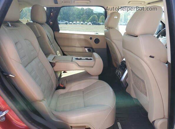 SALWV2FV5HA175742 2017 LAND ROVER RANGE Бордовый Вид задней части салона