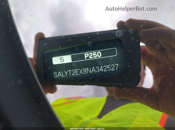 SALYT2EX8NA342527 2022 LAND ROVER RANGE ROVER VELAR Белый Вид подкапотного пространства