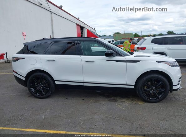 SALYT2EX8NA342527 2022 LAND ROVER RANGE ROVER VELAR Белый Вид задней части салона