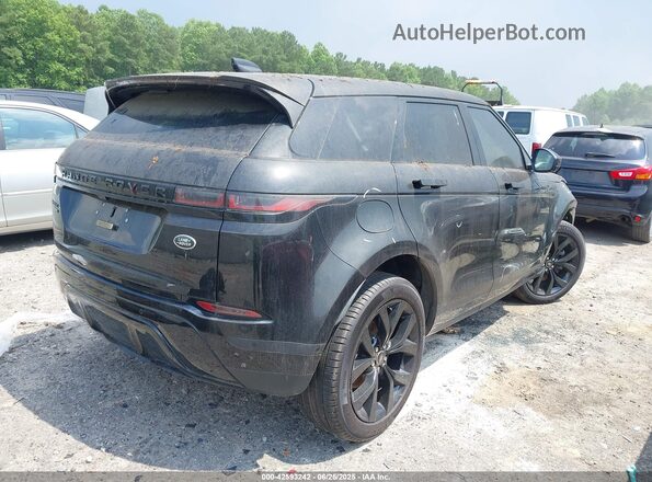 SALZP2FX7LH041954 2020 LAND ROVER RANGE ROVER EVOQUE Black უკანა მარჯვენა