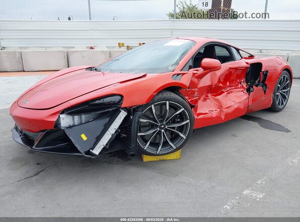 SBM16AEA4PW001807 2023 MCLAREN ARTURA Оранжевый Передняя левая четверть