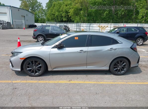 SHHFK7H69MU217221 2021 HONDA CIVIC Silver Սալոնի 360 աստիճան տեսք