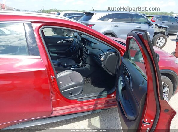 SJKCH5CP2KA009532 2019 INFINITI QX30 Red 