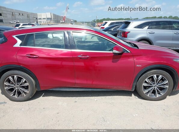 SJKCH5CP2KA009532 2019 INFINITI QX30 Red 