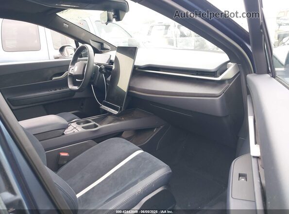 VCF1ZBU28PG002503 2023 FISKER OCEAN Gray Widok wnętrza z przodu