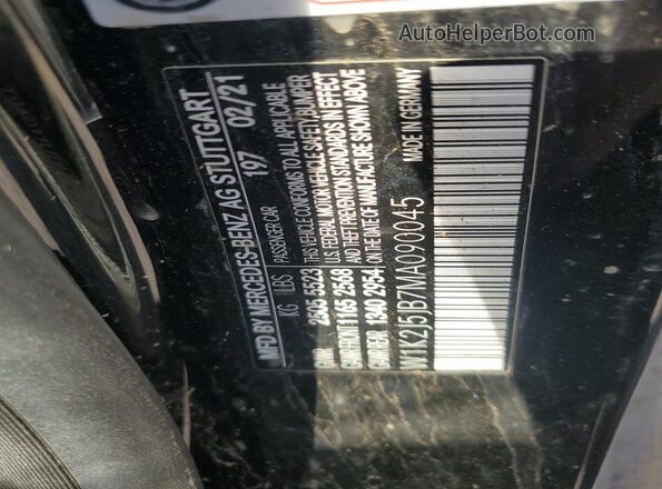 W1K2J5JB7MA090045 2021 MERCEDES-BENZ CLS-CLASS Black Շարժիչի բաժամունքի տեսք