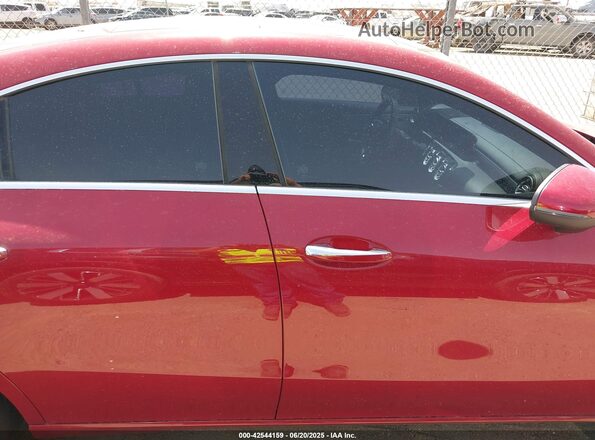 W1K5J4HB9MN217366 2021 MERCEDES-BENZ CLA 250 Maroon 