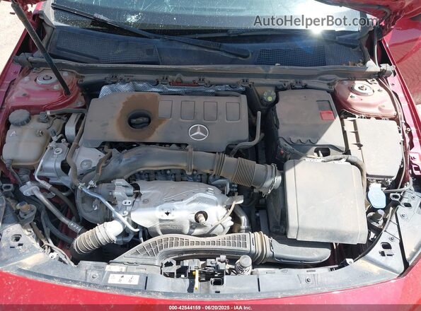 W1K5J4HB9MN217366 2021 MERCEDES-BENZ CLA 250 Maroon 