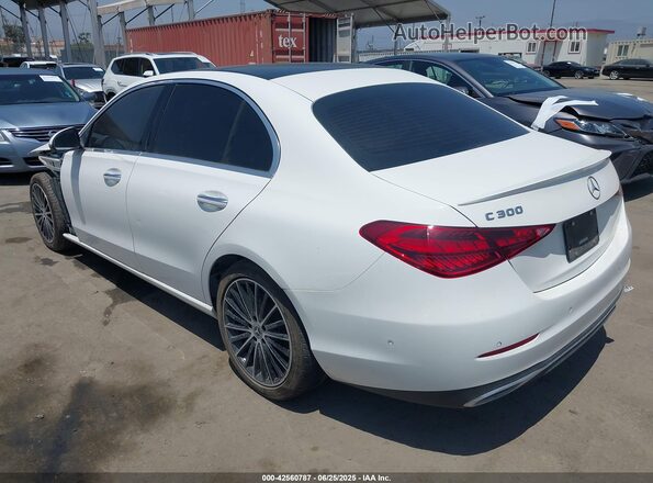 W1KAF4GB5PR151395 2023 MERCEDES-BENZ C-CLASS White Trasero izquierdo