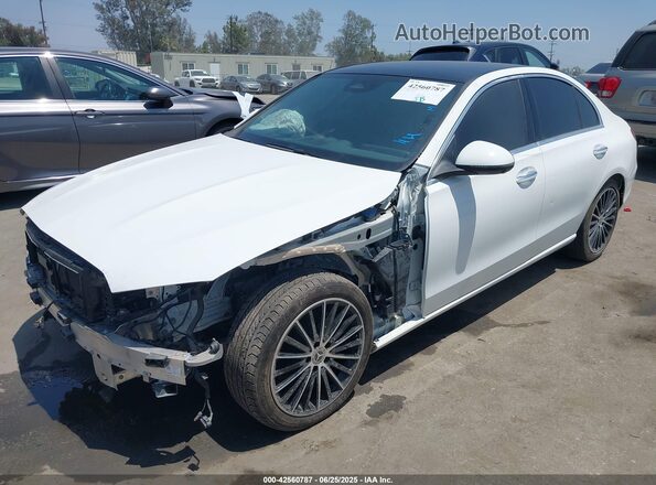 W1KAF4GB5PR151395 2023 MERCEDES-BENZ C-CLASS White Vista tres cuartos delantera izquierda