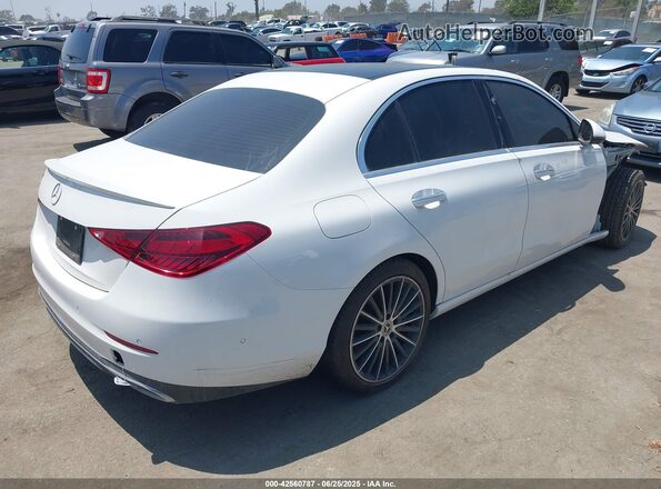 W1KAF4GB5PR151395 2023 MERCEDES-BENZ C-CLASS White Trasero derecho