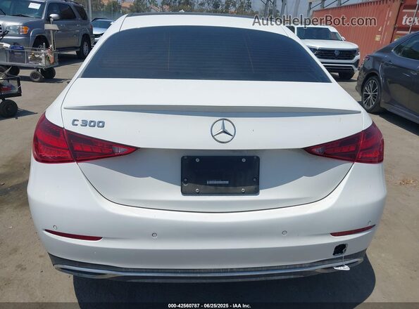 W1KAF4GB5PR151395 2023 MERCEDES-BENZ C-CLASS White 