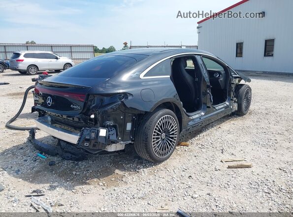 W1KCG4EB1NA006231 2022 MERCEDES-BENZ EQS 580 Black Rear right