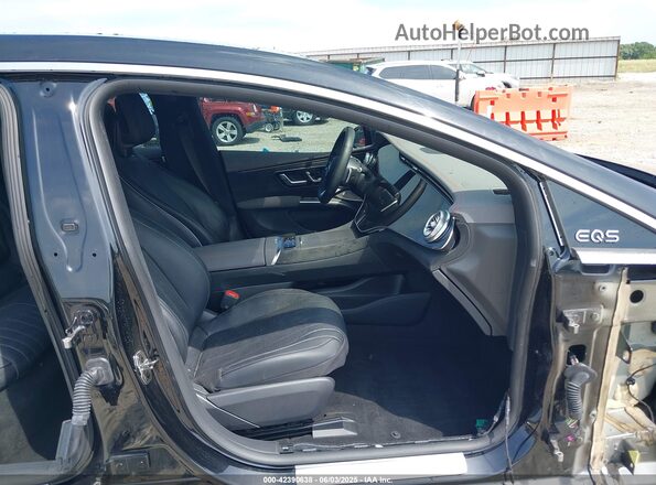 W1KCG4EB1NA006231 2022 MERCEDES-BENZ EQS 580 Black Front interior view