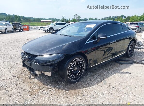 W1KCG4EB1NA006231 2022 MERCEDES-BENZ EQS 580 Black Front left