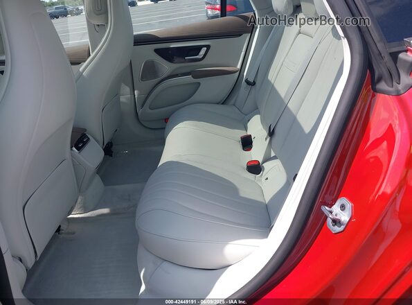 W1KCG4EB1NA013258 2022 MERCEDES-BENZ EQS 580 Red VIN կոդի պիտակի տեսք