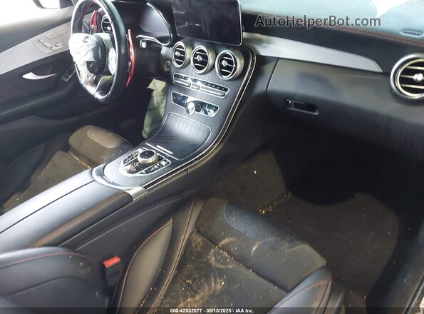 W1KWF6EB3MR616577 2021 MERCEDES-BENZ AMG C 43 Black Widok wnętrza z przodu