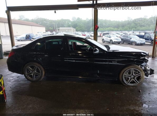 W1KWF6EB3MR616577 2021 MERCEDES-BENZ AMG C 43 Black Widok wnętrza z tyłu